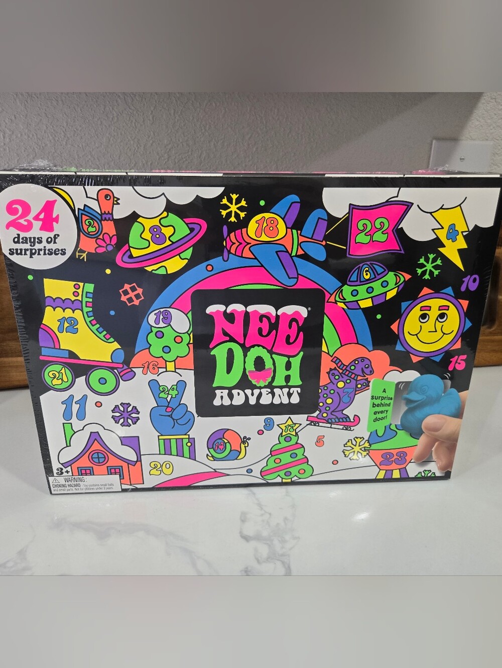 New Sealed 2026 Schylling NeeDoh Squishmas Advent Calendar